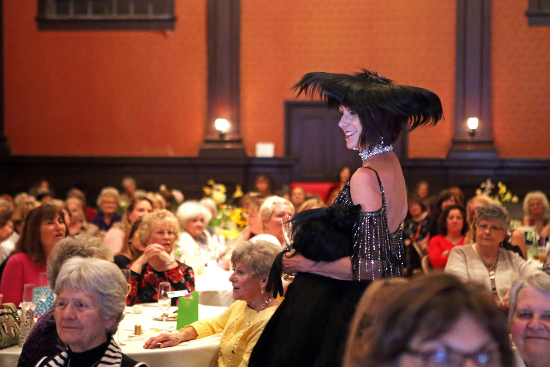 Vintage fashion show in Napa